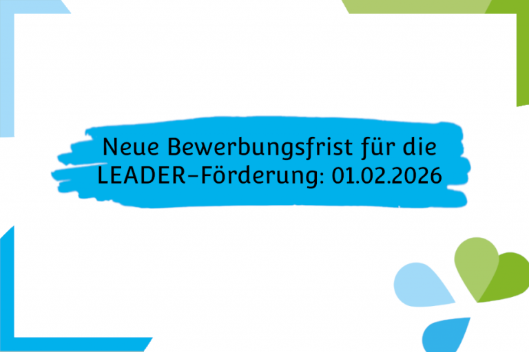 Neue LEADER-Antragsfrist: 01.02.2026