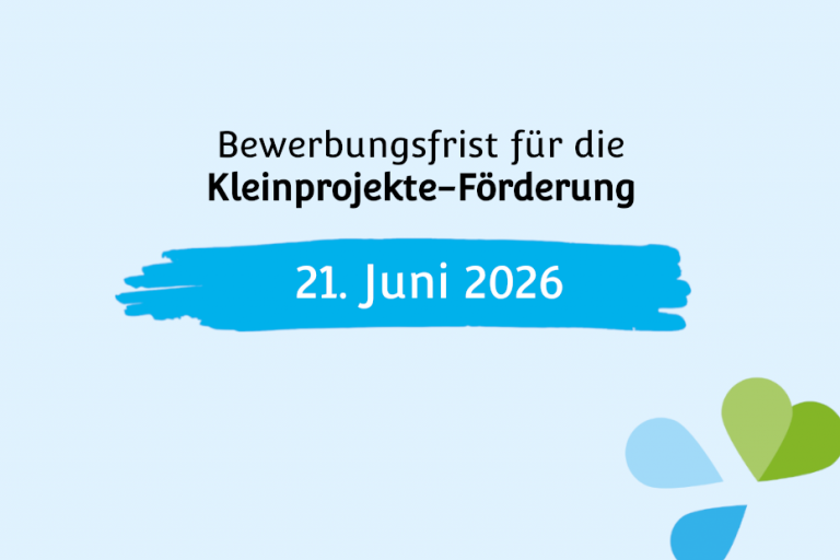 Weitere Antragsfrist für Kleinprojekte-Förderung